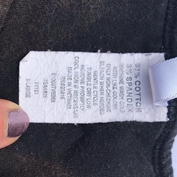 Vintage Y2K Women’s Bleach Dye Rib Knit Tank XL - Picture 4 of 5